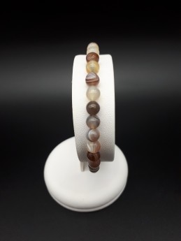 Bracelet agate du Botswana...