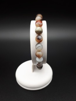 Bracelet agate du Botswana...