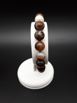 Bracelet agate du Botswana...