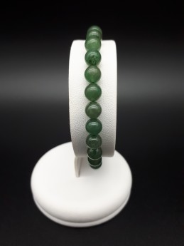 Bracelet aventurine verte...