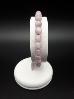 Bracelet kunzite perles 6mm