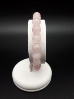 Bracelet quartz rose perles...