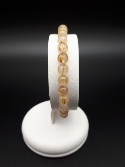 Bracelet quartz rutile...