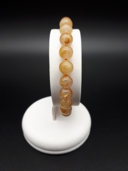 Bracelet quartz rutile...