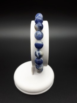 Bracelet sodalite perles 8mm