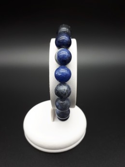 Bracelet sodalite perles 10mm