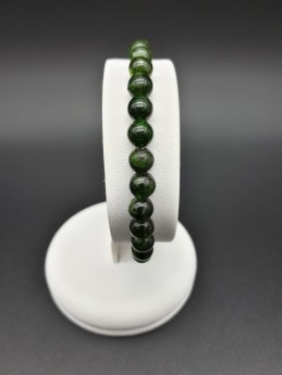 Bracelet diopside perles 6mm