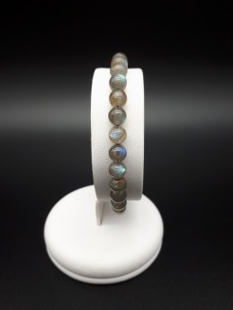 Bracelet labradorite perles...