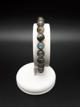 Bracelet labradorite perles...