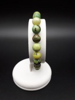 Bracelet opale verte perles...