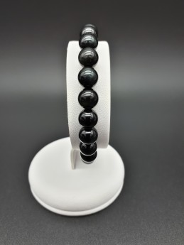 Bracelet obsidienne œil...