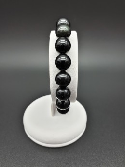 Bracelet obsidienne œil...