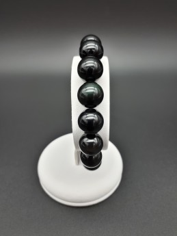 Bracelet obsidienne œil...