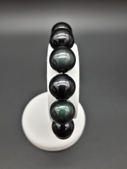 Bracelet obsidienne oeil...