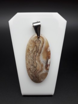 Pendentif agate crazy lace