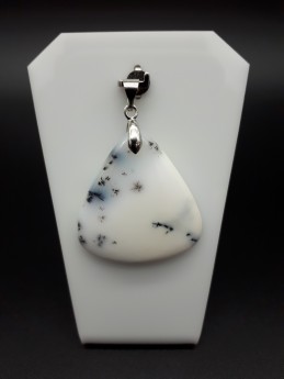 Pendentif agate dendritique