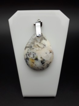 Pendentif agate dendritique