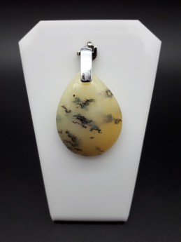 Pendentif agate dendritique