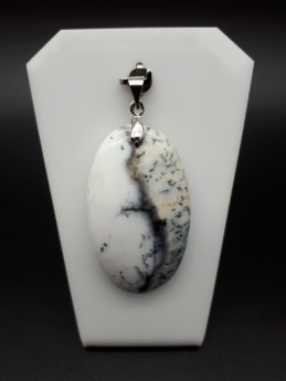 Pendentif agate dendritique