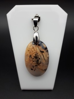 Pendentif agate dendritique...