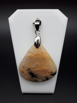 Pendentif agate dendritique...