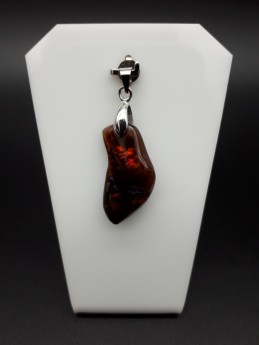 Pendentif agate de feu