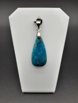 Pendentif apatite bleue