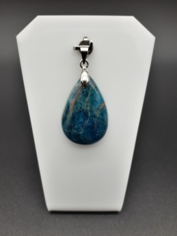 Pendentif apatite bleue