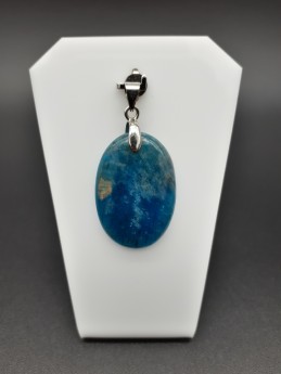 Pendentif apatite bleue