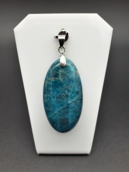 Pendentif apatite bleue