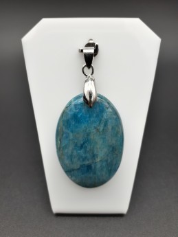 Pendentif apatite bleue