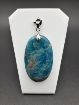 Pendentif apatite bleue