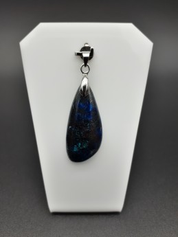 Pendentif azurite malachite