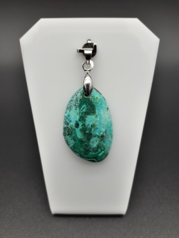 Pendentif chrysocolle...