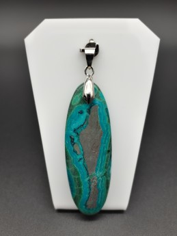 Pendentif chrysocolle...