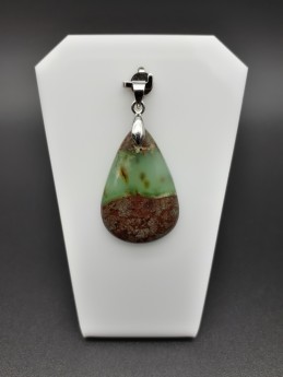 Pendentif chrysoprase