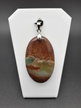 Pendentif chrysoprase