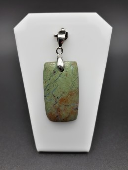 Pendentif chrysoprase