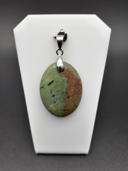 Pendentif chrysoprase