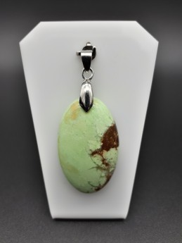 Pendentif chrysoprase citron