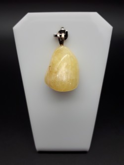 Pendentif danburite jaune...