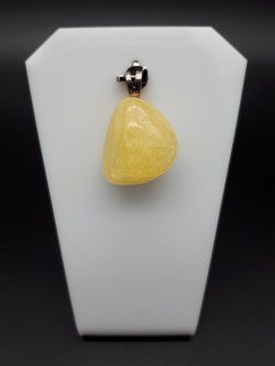 Pendentif danburite jaune...