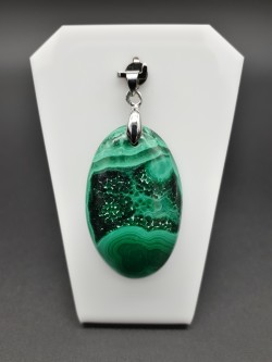 Pendentif malachite