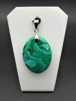 Pendentif malachite...