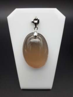 Pendentif quartz fumé