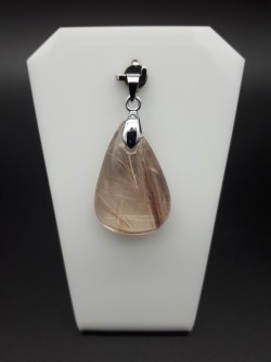 Pendentif quartz rutile