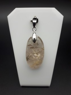 Pendentif quartz rutile