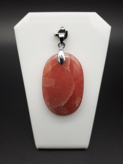 Pendentif rhodochrosite