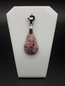 Pendentif rhodonite d'Afrique