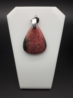 Pendentif rhodonite